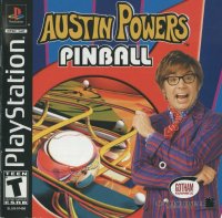 Austin Powers Pinball PAL Playstation PAL box art
